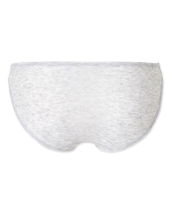 Culotte femme en coton léger gris POUSSIERE CHINE