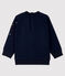 Sweatshirt en molleton bébé garçon bleu SMOKING
