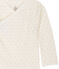 Body naissance manches longues bébé blanc MARSHMALLOW/bleu ACIER