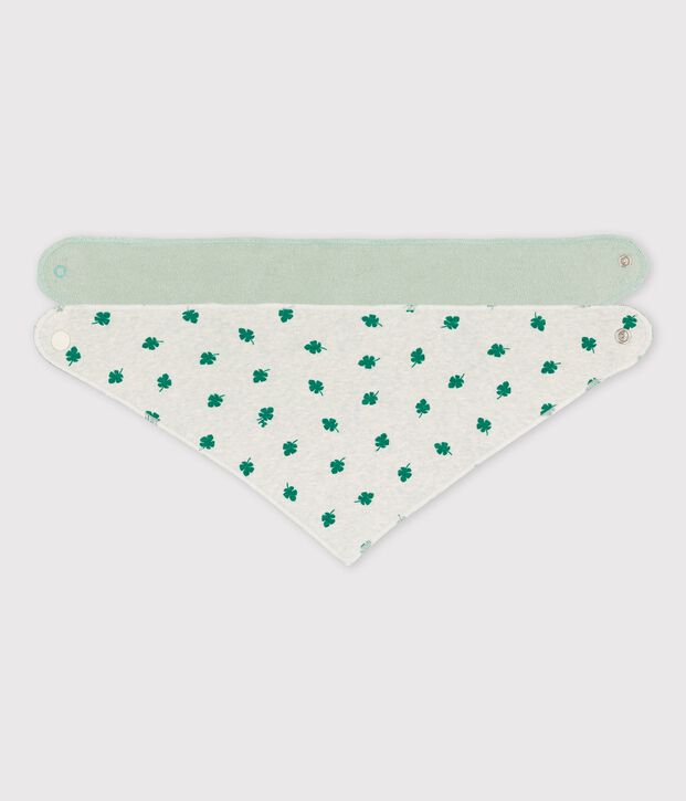 Lot de 2 bandanas b&eacute;b&eacute; multicouleur