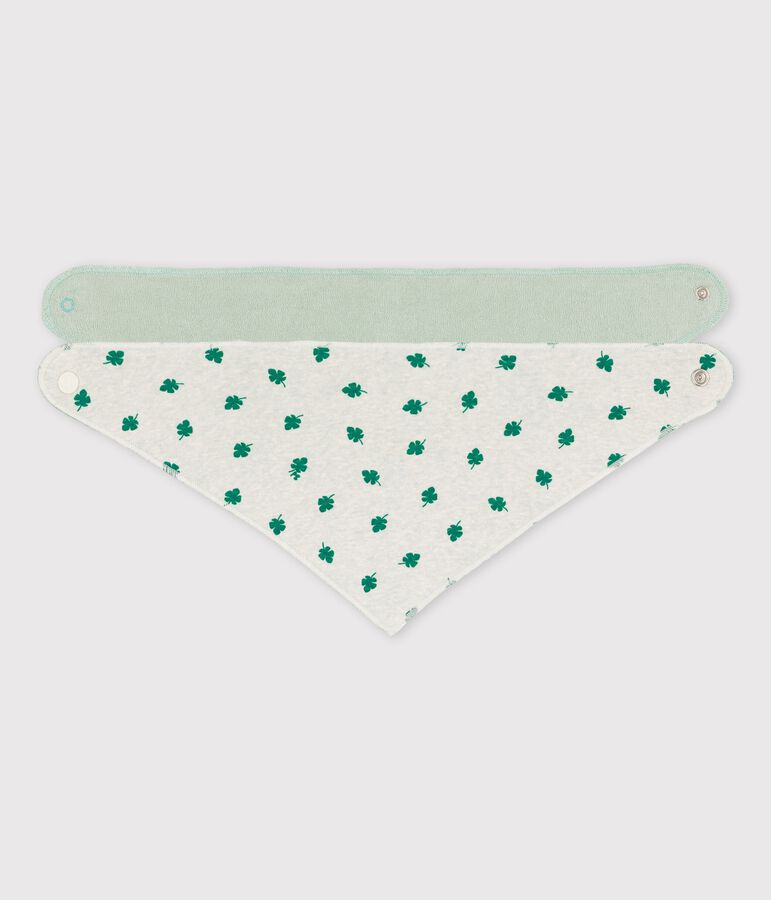 Lot de 2 bandanas b&eacute;b&eacute; multicouleur