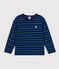 Marini&egrave;re enfant en coton bleu/bleu/vert