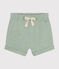 Short en jersey léger bébé vert HERBIER