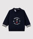 Sweatshirt en molleton bébé.
