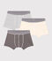 Lot de 3 boxers en coton petit garçon variante 1