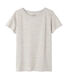 Maxi t-shirt femme en tubique extrafin chiné