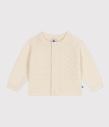PETIT BATEAU - Cardigan en tricot de laine et nylon recyclé bébé