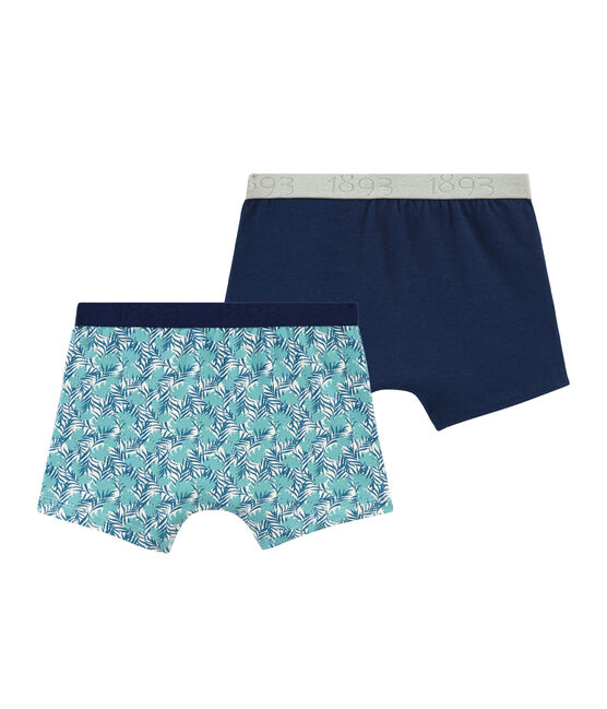 Duo de boxers garçon en coton stretch variante 1