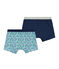 Duo de boxers garçon en coton stretch variante 1