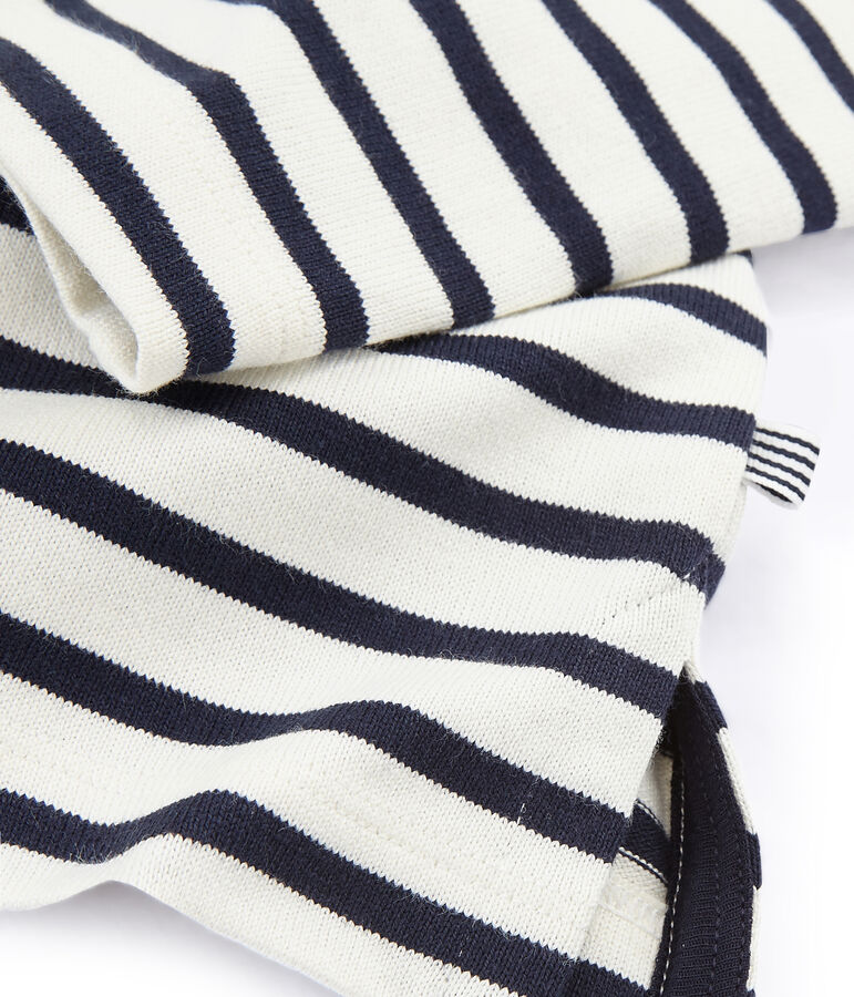 Marini&egrave;re iconique femme beige COQUILLE/bleu SMOKING