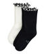 Lot de 2 paires de chaussettes enfant fille