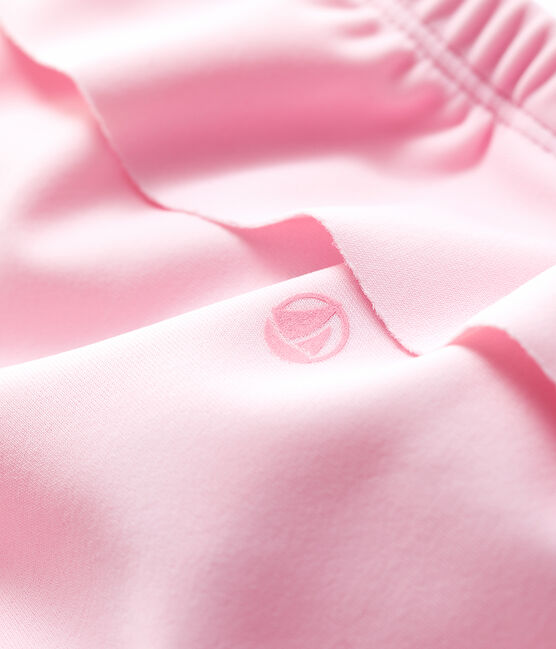 Bas de maillot de bain écoresponsable bébé fille rose MINOIS