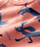 Sweatshirt imprimé animaux en molleton bébé rose PAPAYE/ MULTICO