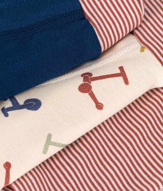 Lot de 3 boxers trottinettes en coton enfant variante 1
