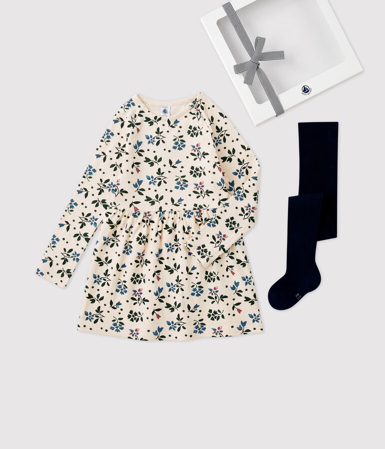 Coffret cadeau robe et collants enfant fille variante 1
