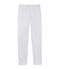 Legging fille en coton stretch uni gris Poussiere