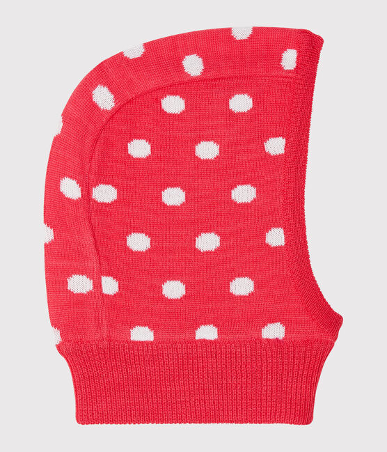 Cagoule bébé mixte rouge SIGNAL/blanc MARSHMALLOW