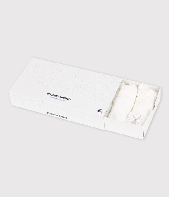 Lot de 5 bodies bébé en coton biologique variante 1