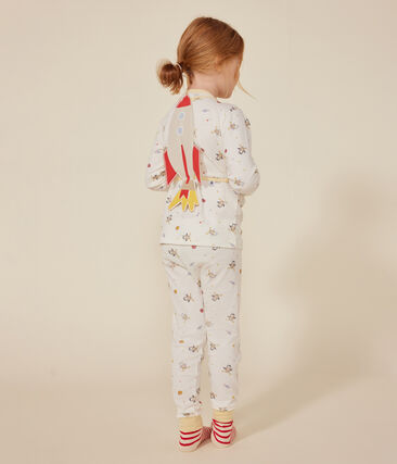 Pyjama déguisement en coton imprimé espace enfant