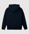 Sweatshirt à capuche en molleton enfant garçon bleu SMOKING