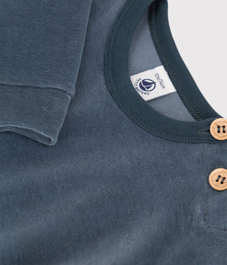 Sweatshirt b&eacute;b&eacute; en velours DUCKY