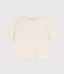 T-shirt LE BOXY en coton Femme beige MONTELIMAR CHINE