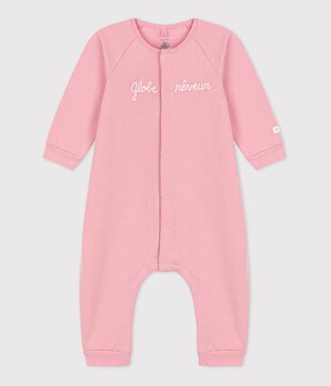 PETIT BATEAU - Combinaison  bébé molleton en coton biologique