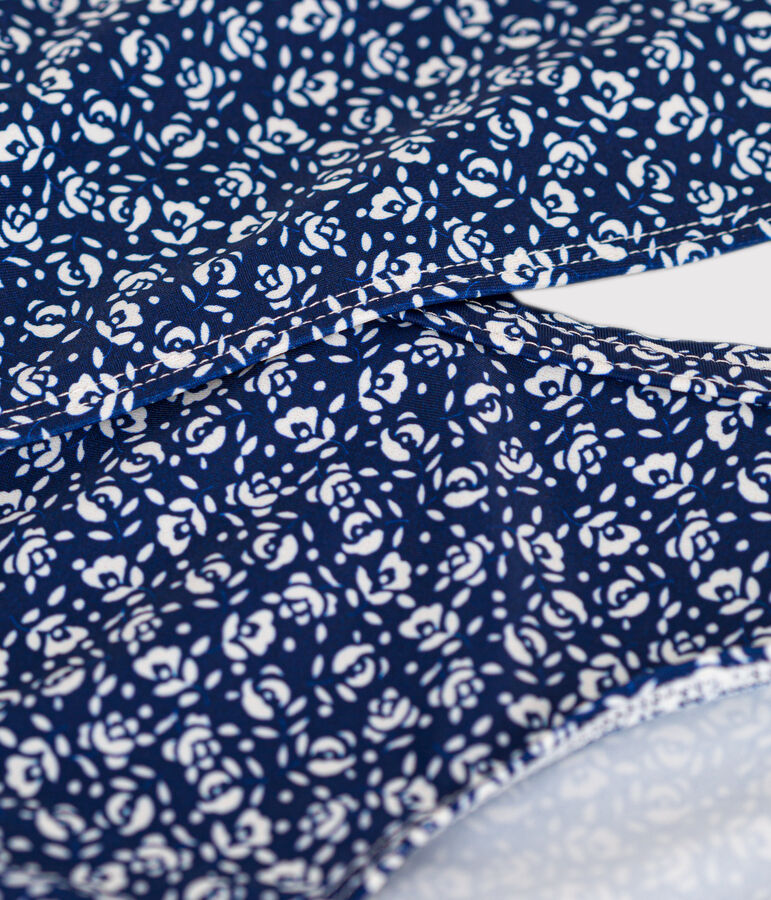 Maillot de bain 2 pi&egrave;ces imprim&eacute; enfant fille INCOGNITO/ MARSHMALLOW