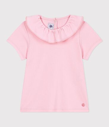 Tee-shirt enfant manches courtes en coton uni