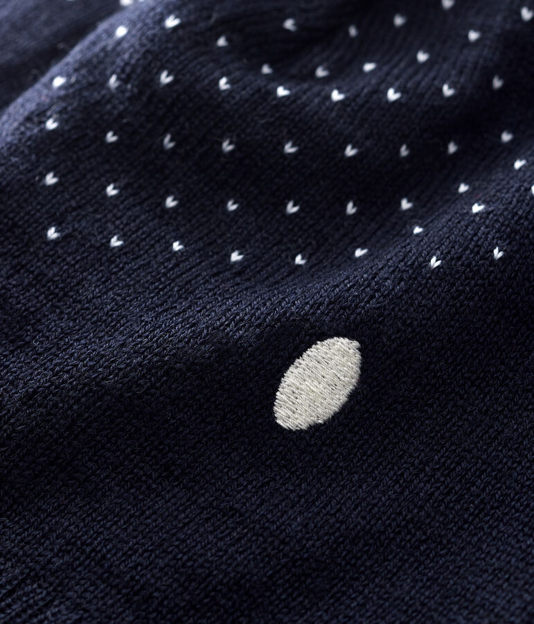 Bonnet b&eacute;b&eacute; fille/gar&ccedil;on bleu