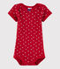 Body manches courtes bébé fille
