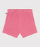 Short bébé en coton éponge rose PEONIA