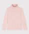 Sous-pull en coton enfant fille / garçon rose SALINE