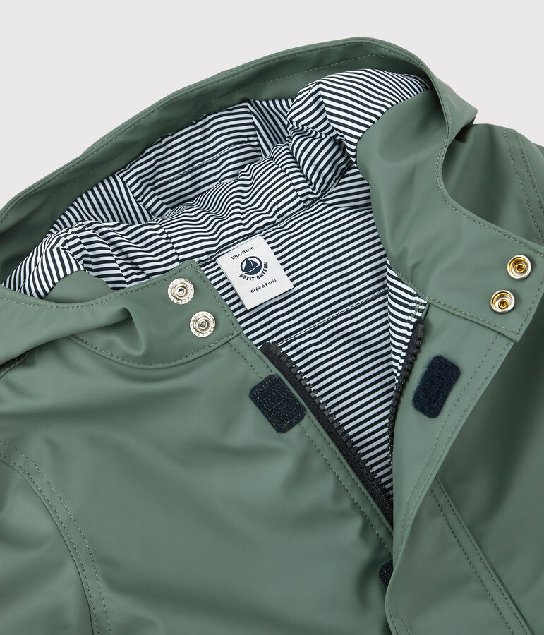 Cir&eacute; chaud doubl&eacute; polaire b&eacute;b&eacute; vert THUYA