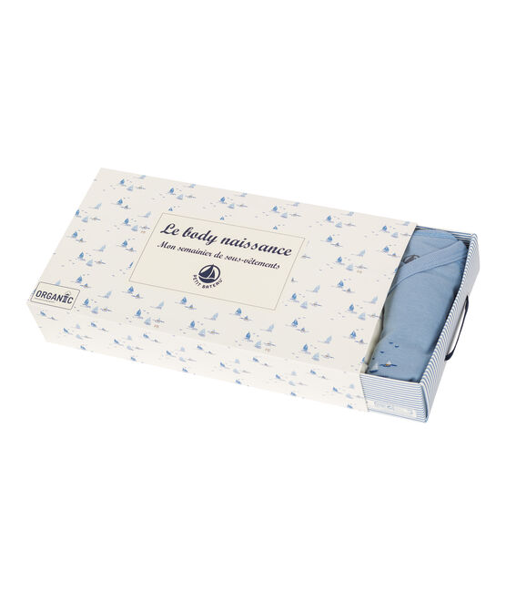 Lot de 5 bodies naissance manches longues bébé variante 1
