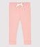 Pantalon en coton bio bébé. rose CHARME