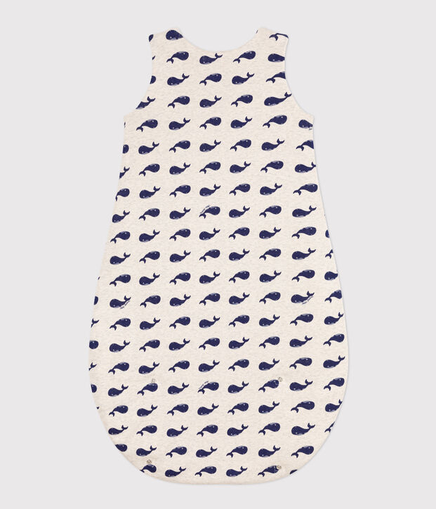 Gigoteuse baleines marines en coton TOG 2 beige/bleu