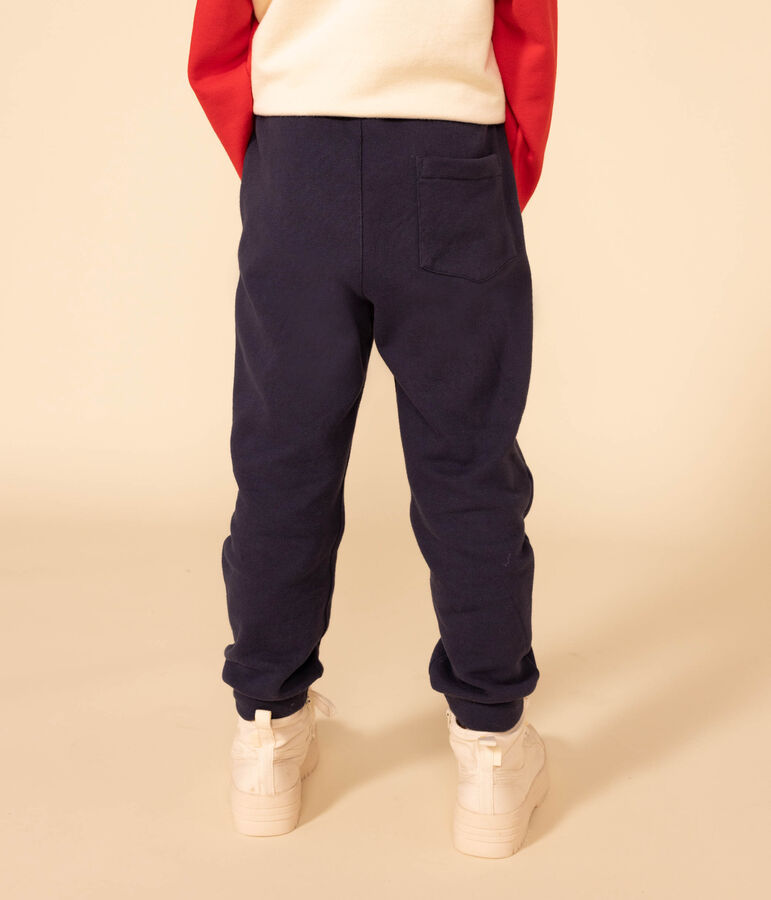 Pantalon de jogging enfant gar&ccedil;on bleu SMOKING