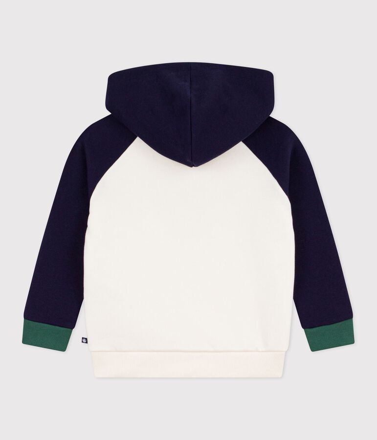 Sweatshirt enfant en coton imprim&eacute; MILK/ MULTICO