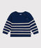Pull en coton bébé bleu MEDIEVAL/ AVALANCHE