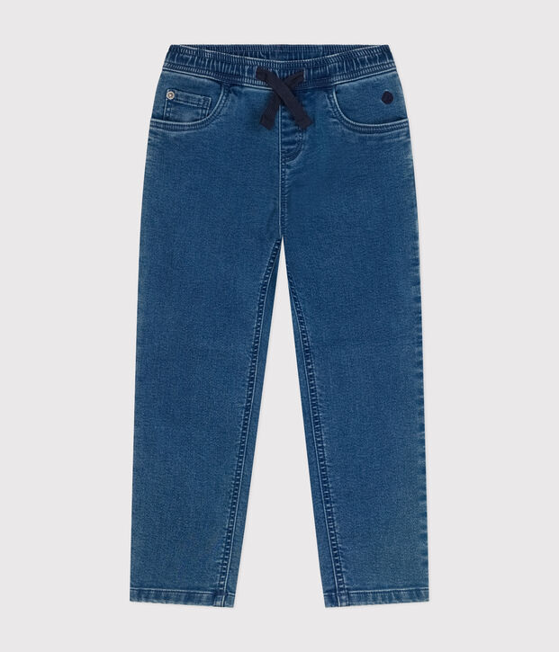 Pantalon regular en denim enfant gar&ccedil;on bleu