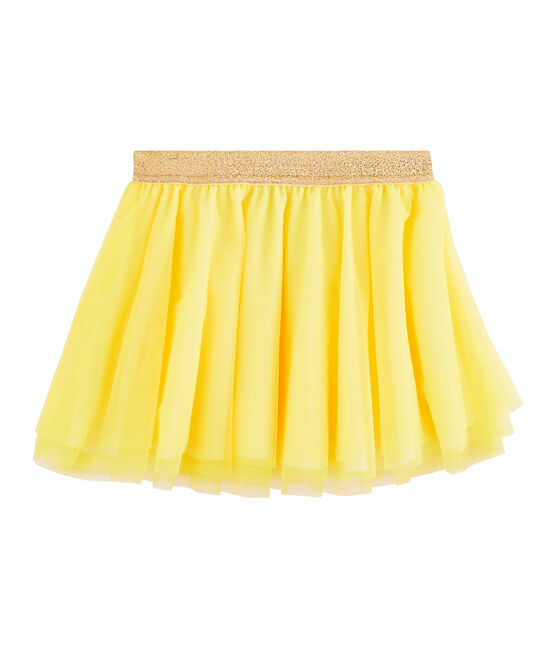 Jupe enfant fille jaune EBLOUIS