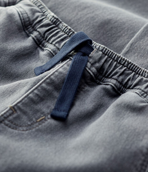 Pantalon regular en denim enfant gar&ccedil;on gris