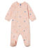Dors Bien bébé fille en molleton rose MINOIS/blanc MULTICO