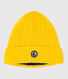 Bonnet enfant en tricot doublé en polaire