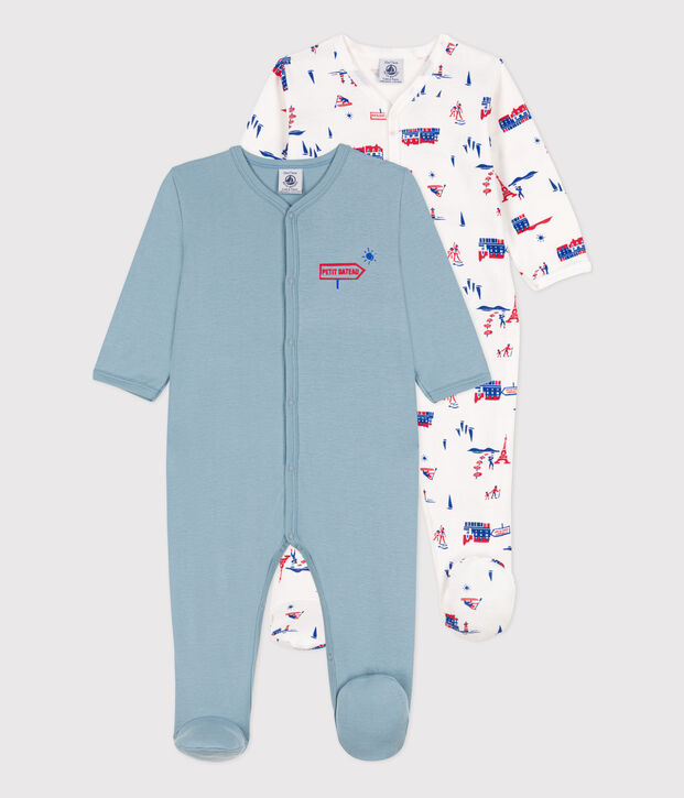 Lot de 2 dors bien Paris en coton multicouleur