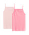 Lot de 2 chemises à bretelles pastel petite fille variante 1