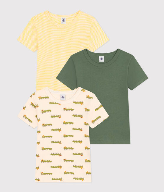 Lot de 3 tee-shirts à manches courtes en coton enfant variante 1