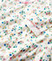 Pyjama imprim&eacute; fleuri petite fille en tubique blanc/multicouleur