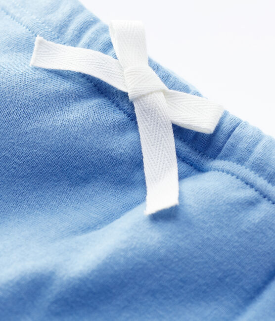 Pantalon bébé en coton biologique bleu ALASKA